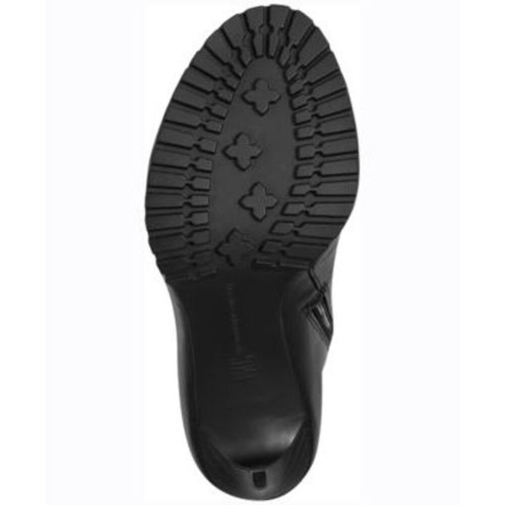 INC Womens Black Front Arch Support Florita Open Toe Stiletto Zip-Up Booties 5 M - Picture 4 of 4